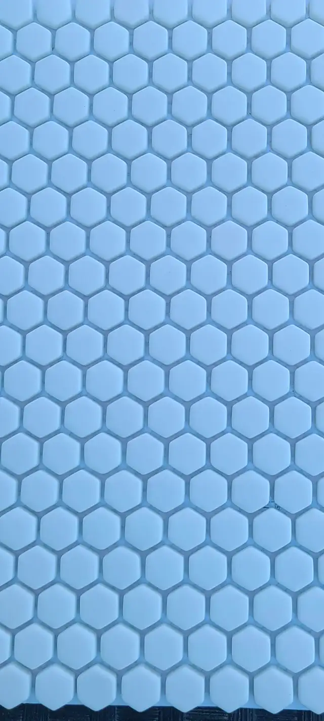 11-1/4 in. x 12-1/2 in. Glass Mosaic Tile white color 51 sft.