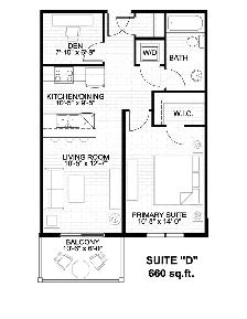 One Bedroom Plus Den - Lacombe - Photo 11