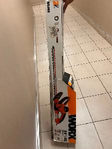 WORX WG203 24' Electric Hedge Trimmer – 4 Amp Corded