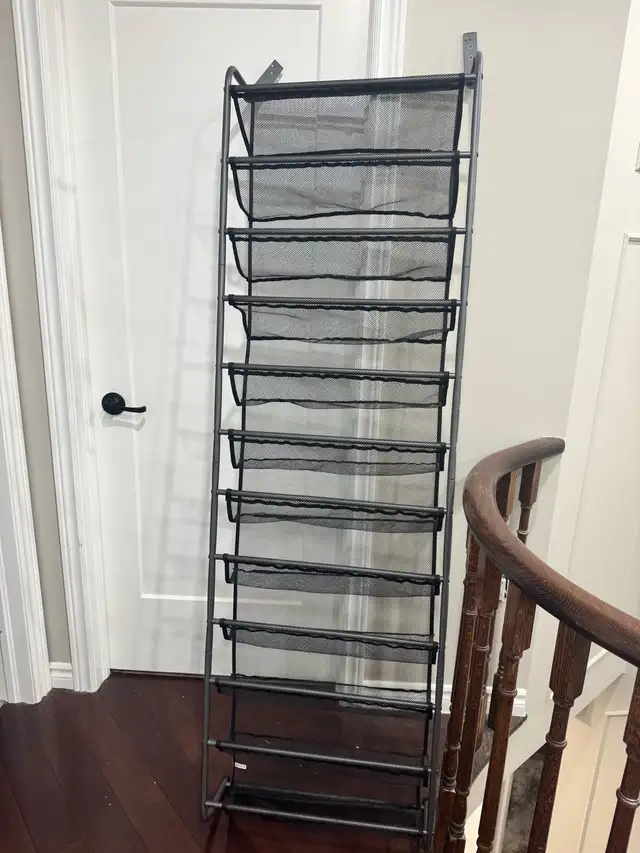 FREE shoe rack for behind a door
