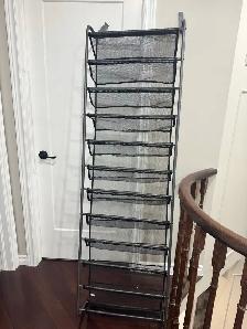FREE shoe rack for behind a door