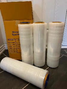 90 Gauge Heavy Duty Stretch Wrap 18' x 1500 ft — Pallet & Moving