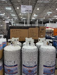 100 pound propane tank brand new and filled - Photo 4