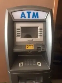 Next to new ATM MACHINE   2 backlits $2400