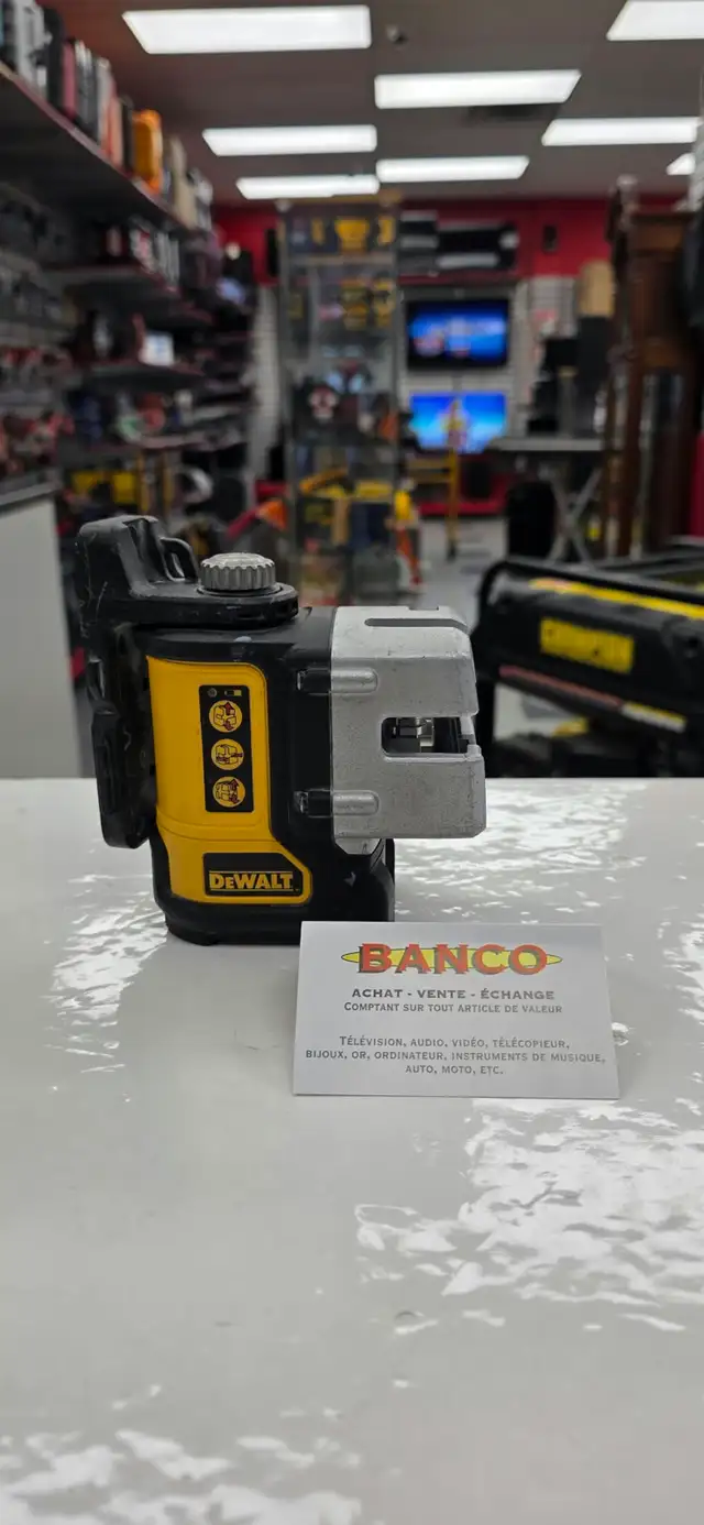 Niveau Laser Dewalt à 3 lignes