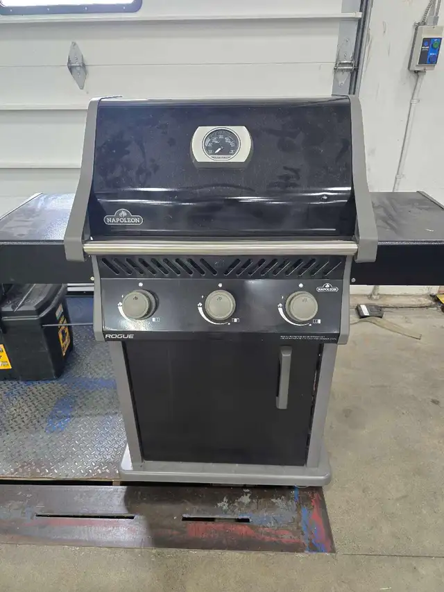 Napoleon 3 burner rogue bbq natural gas.