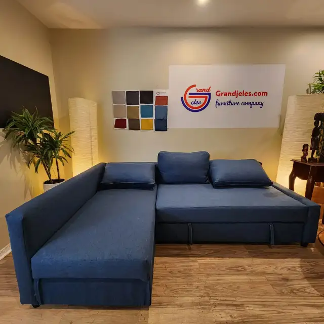 NEW Blue IKEA sectional sofa bed   FREE DELIVERY