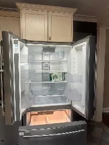 Maytag stainless steel refrigerator and dishwasher set - Photo 2