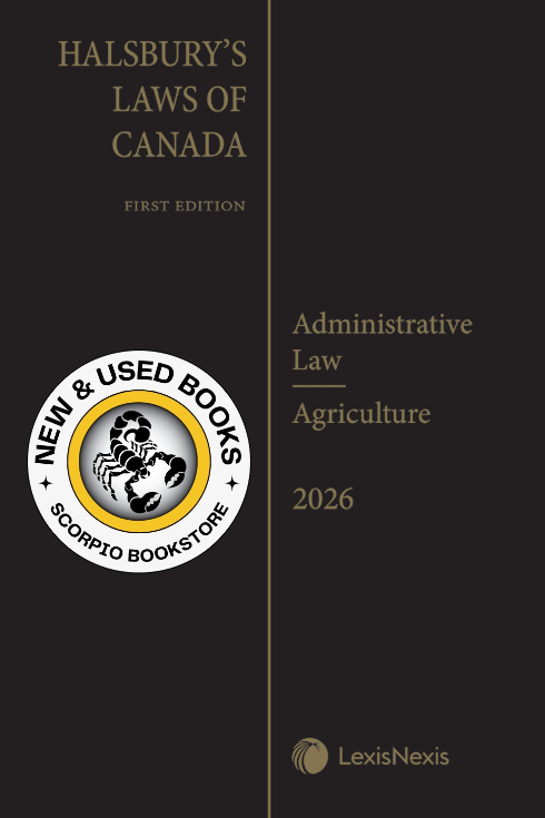 Halsbury's Laws of Canada – Administrative 2026 9780433542070