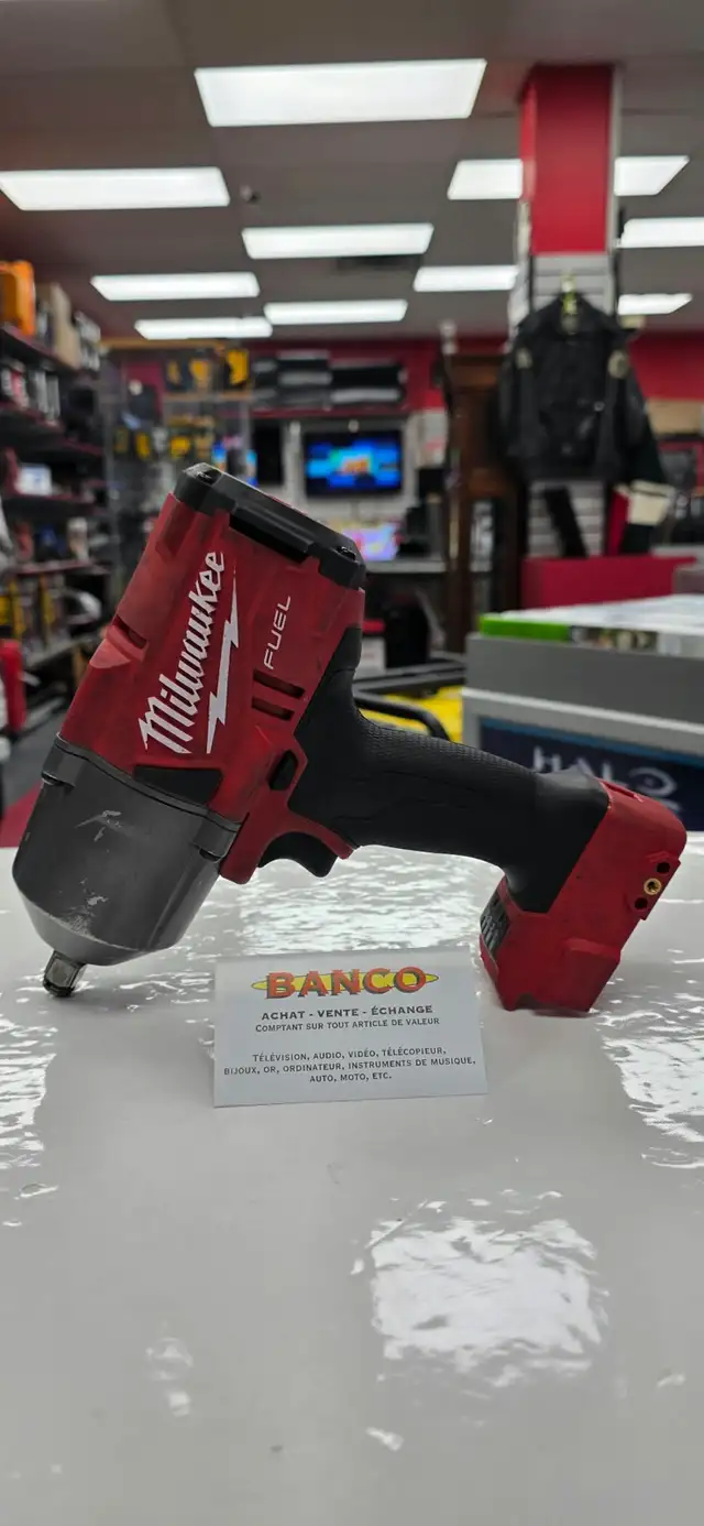 Impact Wrench 1/2 Milwaukee à batterie (outil seulement)