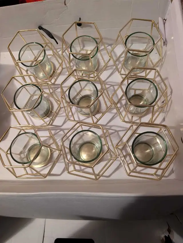 9 candle holders