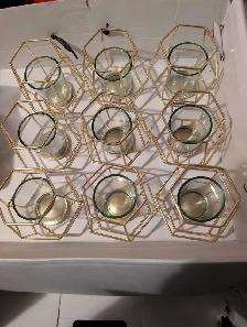 9 candle holders