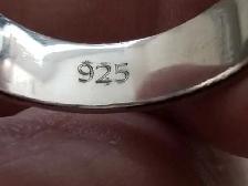 Opal Ring Sterling Silver 925 size 7 price to sell - Photo 2