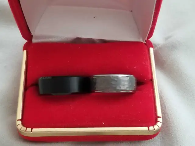 KiiSo and FD Collection Tungsten Rings wedding band size 7