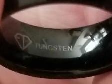 KiiSo and FD Collection Tungsten Rings wedding band size 7 - Photo 2