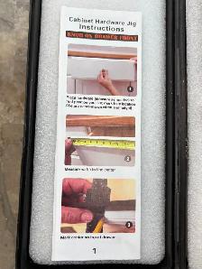 Complete Devoite Pro Cabinet Hardware Jig/Adjustable Drill Guide - Photo 3