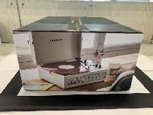 Crosley CR8017B-DU Voyager Record Player, Dune - Photo 2