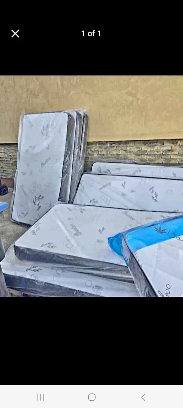 Double size mattress eurotop