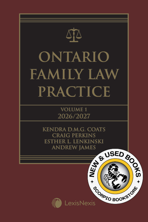 Ontario Family Law Practice, 2026/2027 Edition 9780433541714