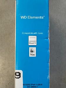 Western Digital 2TB Elements Portable External Hard Drive - NEW - Photo 3