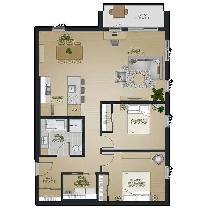4 1/2 à louer NEUF à Lévis  - Le GC Condos- disponible dès juill - Photo 2