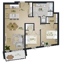 4 1/2 à louer NEUF à Lévis  - Le GC Condos- disponible dès juill - Photo 3