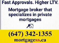 ⚡PRIVATE MORTGAGE⚡SECOND MORTGAGE⚡647-342-1355⚡REFINANCE⚡