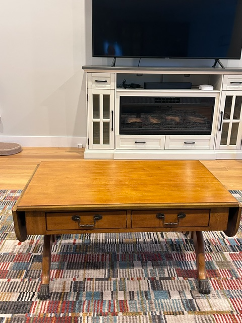 Drop Leaf Coffee Table