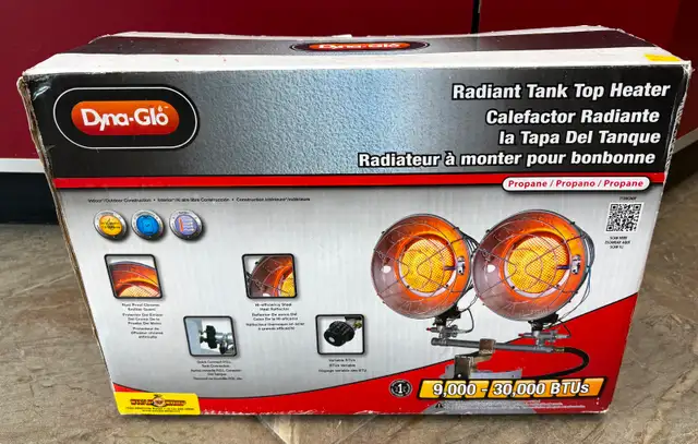 BRAND NEW Dyna-Glo TT30CDGP Radiant Propane Heater in Box