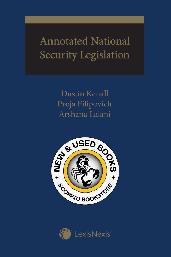 Annotated National Security Legislation Kenall 9780433533788