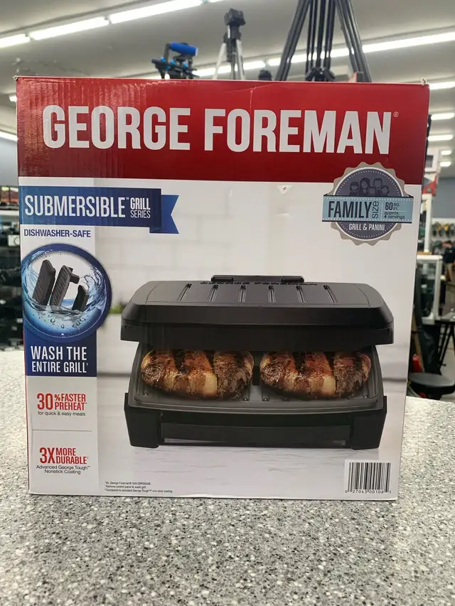 George Foreman Grill Submersible