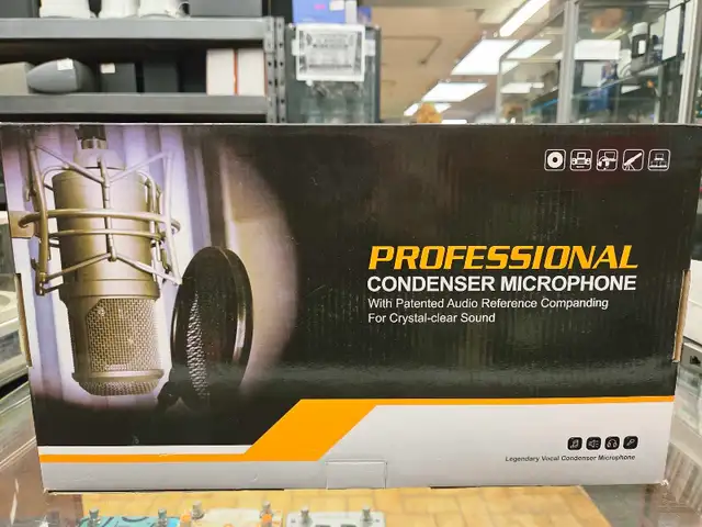 Microphone à condensateur professionnel