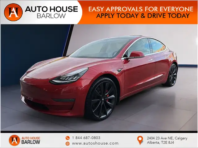 2020 Tesla Model 3 Dual Motor Long Range AWD LEATHER SEATS AUTOP