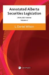 Annotated Alberta Securities Legislation 2026/2027 9780433542698 - Photo 2
