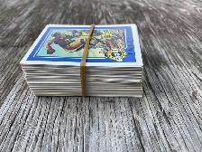 Stack of G.I. Joe cards.