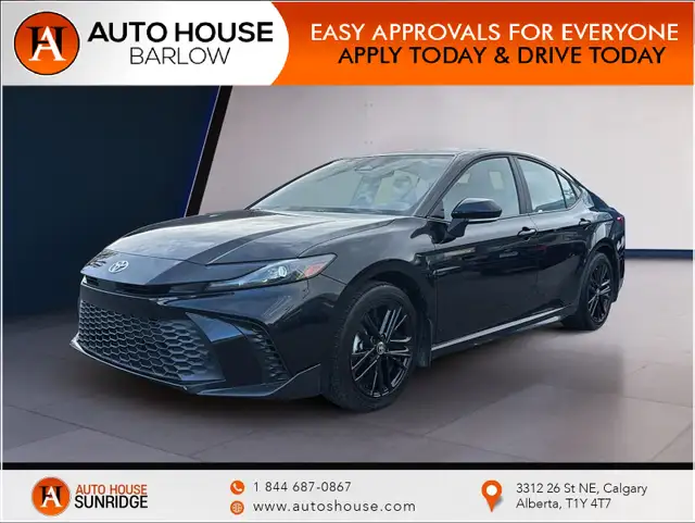 2025 Toyota Camry SE Upgrade AWD LEATHER SEATS LANE ASSIST SUNRO