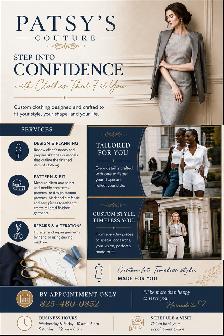 PATSY'S COUTURE: for Custom Tailoring & Alterations