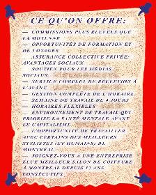 Coiffeur·euse et coloriste senior – Montréal / Senior Hairdresse - Photo 5