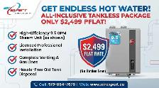 WATER HEATER WATER HEATER TANKLESS WATER HEATER INSTALLED