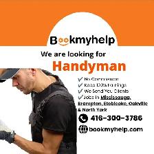 Handyman Wanted – Mississauga, Brampton & Surrounding Areas