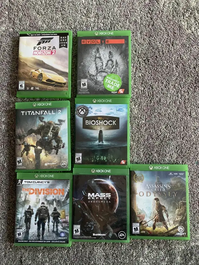 Xbox one games $20ea