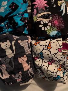 Assorted Scrub Tops and Pants XL - Photo 2