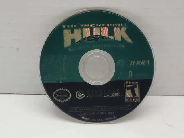 GameCube The Incredible Hulk Ultimate Destruction