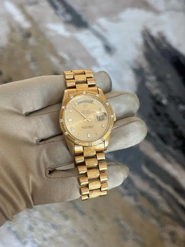 Rolex Presidential Day-Date Factory Diamonds 36mm