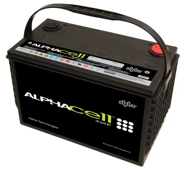 NEW AlphaCell 4.0HP 12V 114Ah VRLA AGM Telecom & Solar Batteries