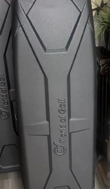 world of golf hard case travel cover