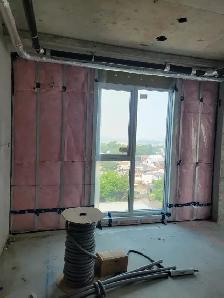 Draywal, insulation, frame ,firetape - Photo 2