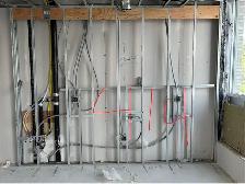 Draywal, insulation, frame ,firetape - Photo 5