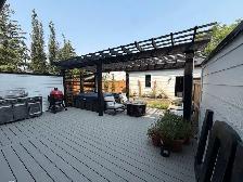Deck, pergola, gazebo, fence