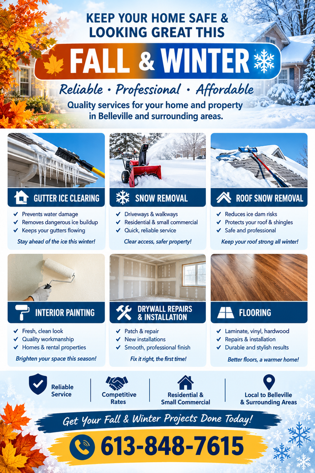 Fall & Winter Home Services